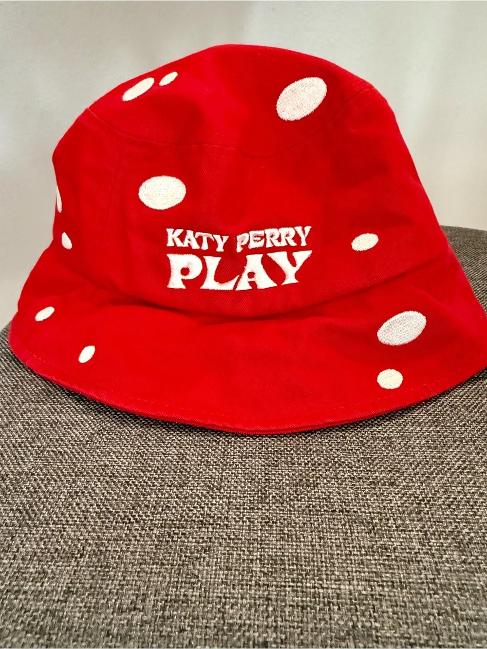 Katy Perry Collections Play Red Bucket Hat